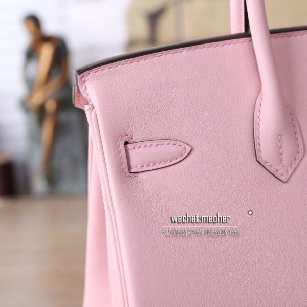 Hermes togo birkin 25cm 3Q rose sakura - Image 4