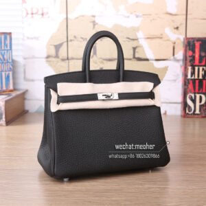 hermes togo birkin 25 black