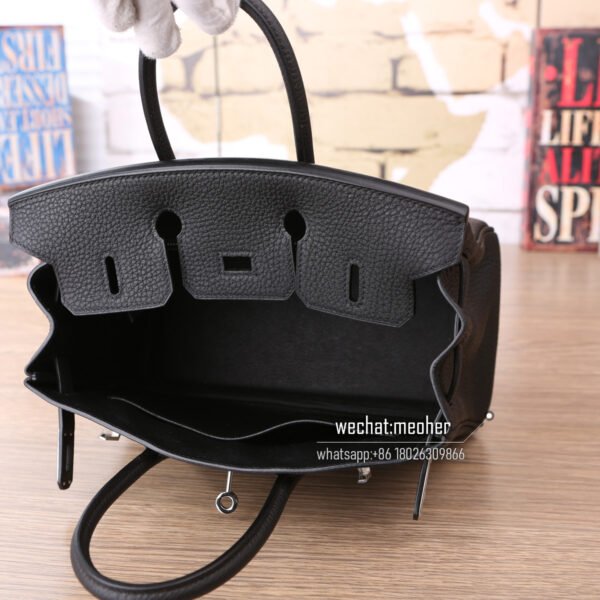 Hermes togo birkin 25cm ck89 nior - Image 9