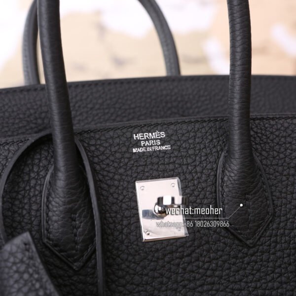 Hermes togo birkin 25cm ck89 nior - Image 10