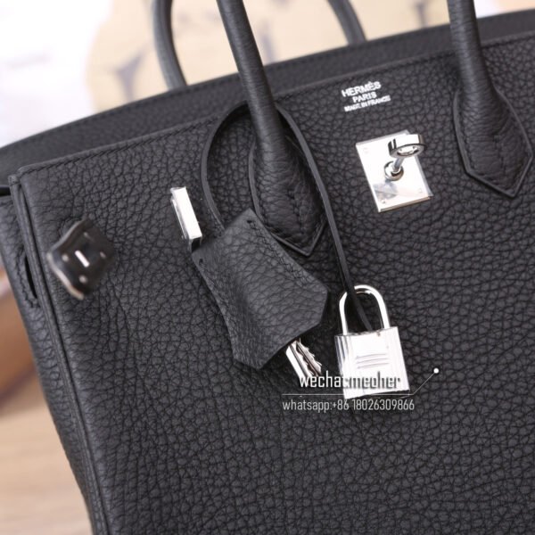 Hermes togo birkin 25cm ck89 nior - Image 11