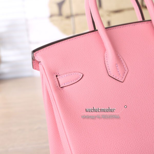 Hermes epsom birkin 25cm 1q rose confetti - Image 3