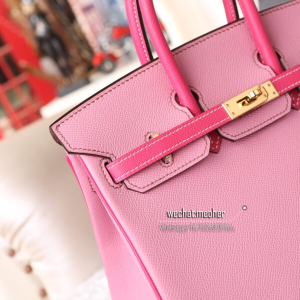 Hermes espom birkin 25cm 5p/E5 pink/rose tyrien - Image 2
