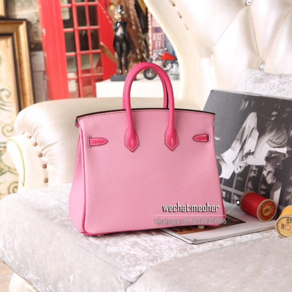 Hermes espom birkin 25cm 5p/E5 pink/rose tyrien - Image 3