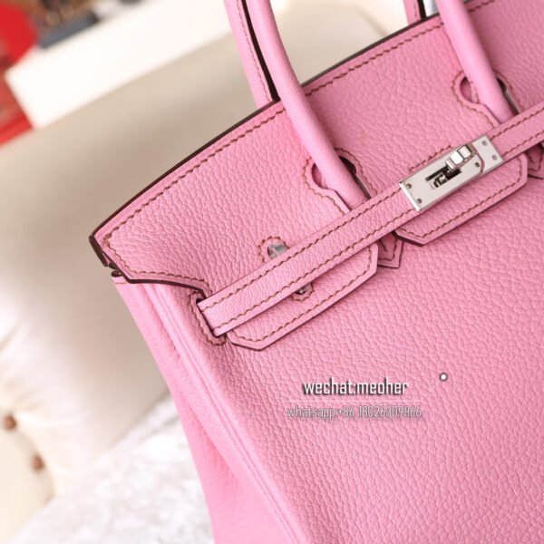 Hermes chevre birkin 25cm 5p pink - Image 2