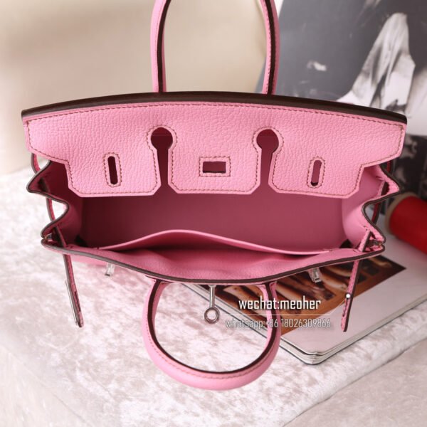 Hermes chevre birkin 25cm 5p pink - Image 3