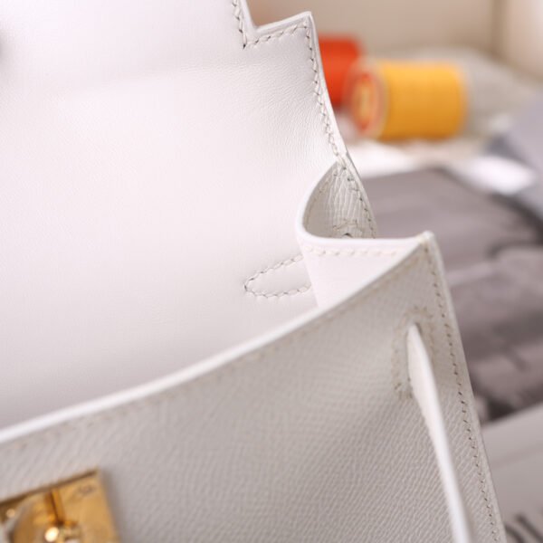 Hermes epsom minikelly II 19cm craie GHW - Image 8