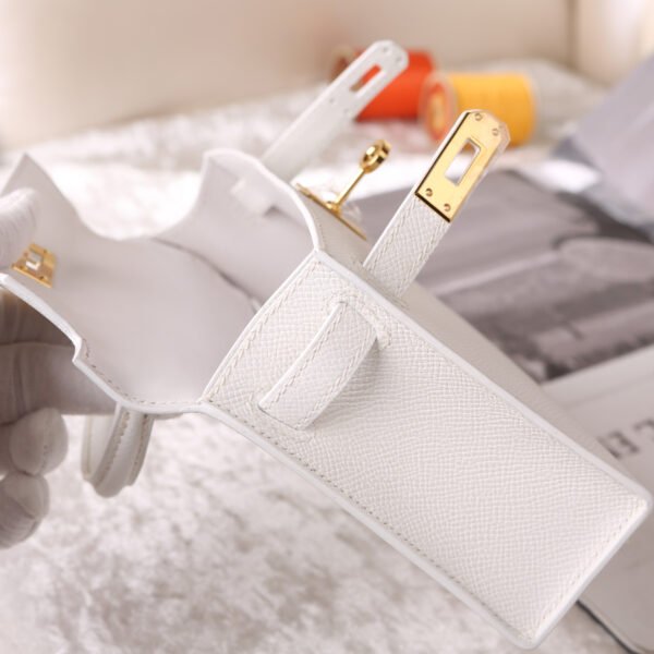 Hermes epsom minikelly II 19cm craie GHW - Image 9