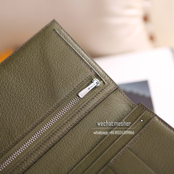 Hermes crocodile bearn wallet - Image 17