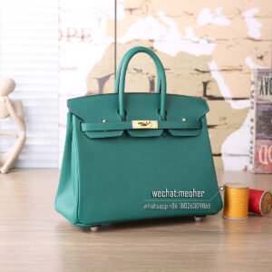 hermes epsom birkin 25cm Z6 malachite