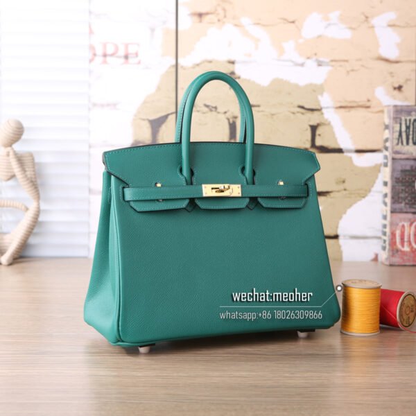 hermes epsom birkin 25cm Z6 malachite
