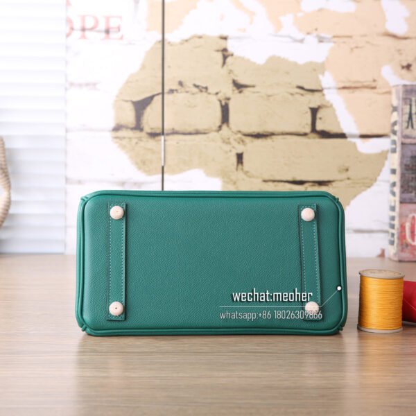 Hermes epsom birkin 25cm Z6 malachite - Image 5