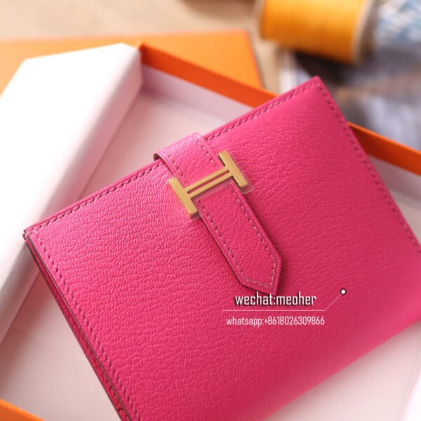 Hermes togo bearn compact Wallet - Image 9