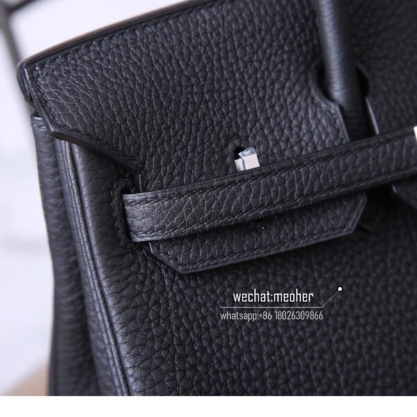 Hermes togo birkin 25cm ck89 nior Bull Neck Grain - Image 2