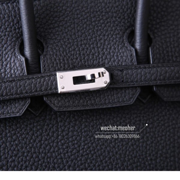 Hermes togo birkin 25cm ck89 nior Bull Neck Grain - Image 11