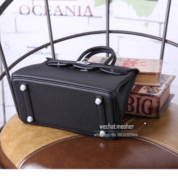 Hermes togo birkin 25cm ck89 nior Bull Neck Grain - Image 8