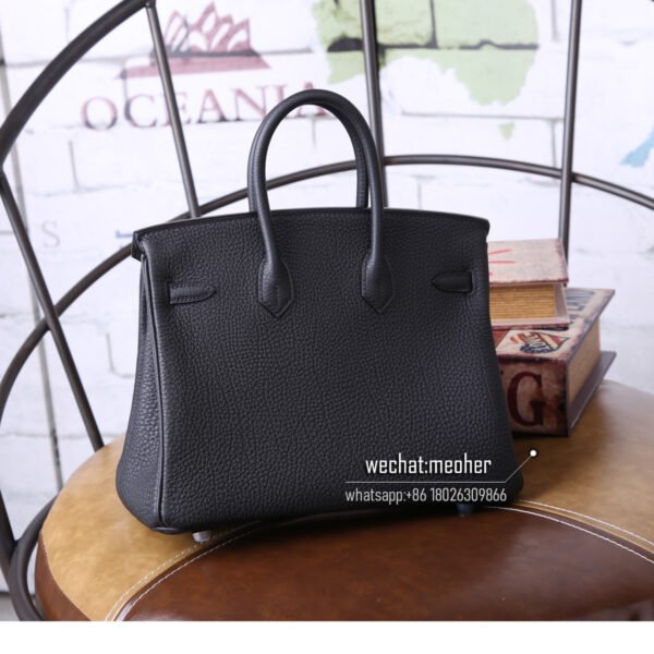 Hermes togo birkin 25cm ck89 nior Bull Neck Grain - Image 7