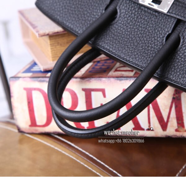 Hermes togo birkin 25cm ck89 nior Bull Neck Grain - Image 6