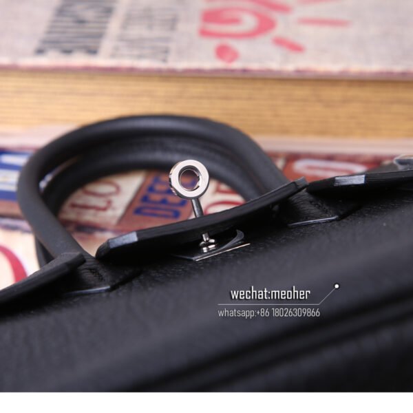Hermes togo birkin 25cm ck89 nior Bull Neck Grain - Image 4