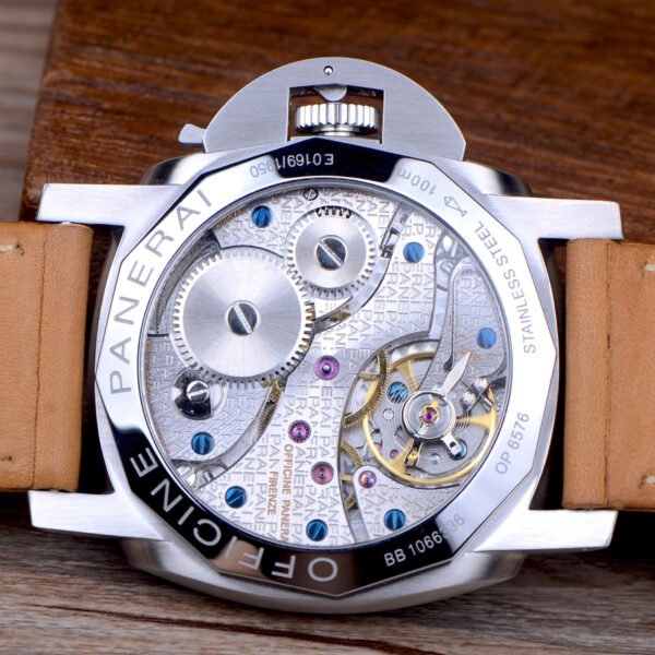 Panerai watch Luminor marina blue dial - Image 11