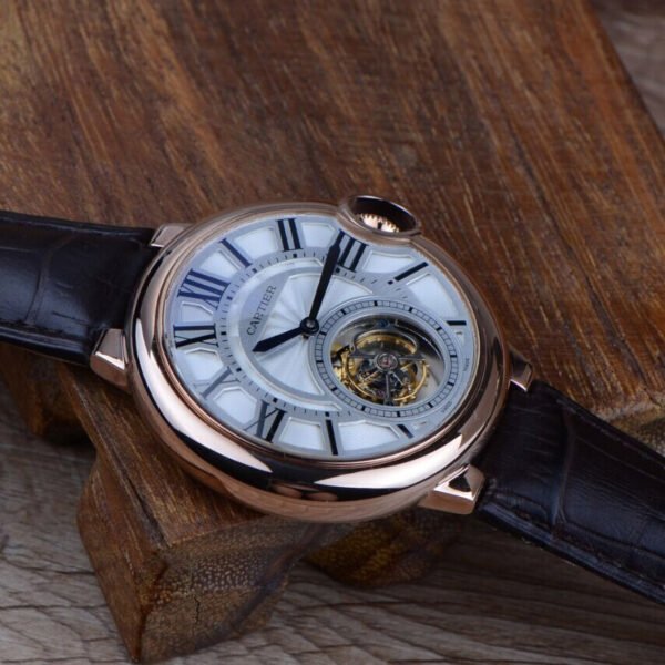Cartier watch Ballon Bleu de rose gold - Image 3