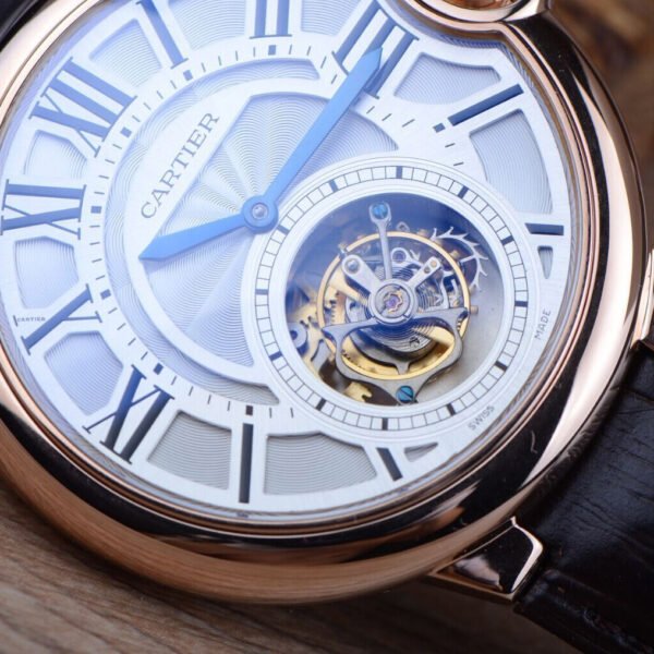 Cartier watch Ballon Bleu de rose gold - Image 4