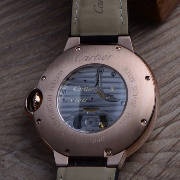 Cartier watch Ballon Bleu de rose gold - Image 6