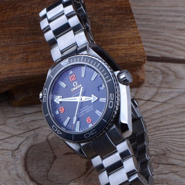 Omega watch Seamaster Planet Ocean 600M blue - Image 2