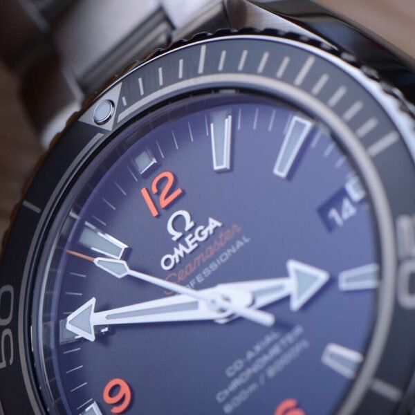 Omega watch Seamaster Planet Ocean 600M blue - Image 3