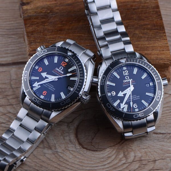 Omega watch Seamaster Planet Ocean 600M blue - Image 9