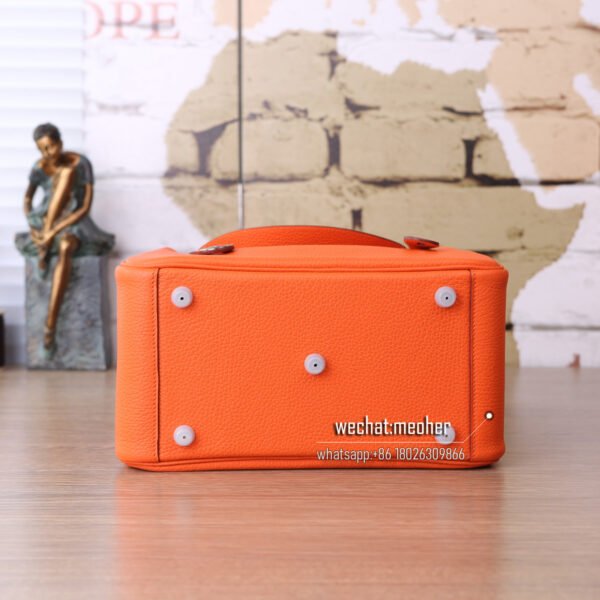 Hermes togo lindy 30cm 93 orange - Image 4