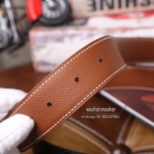 hermes epsom belt 32mm gold