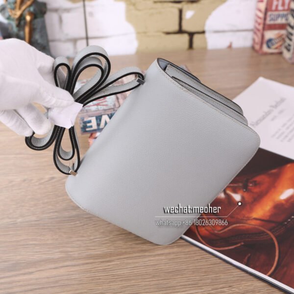 Hermes epsom constance 19cm 4Z Gris Mouette - Image 2