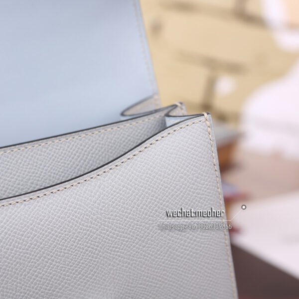 Hermes epsom constance 19cm 4Z Gris Mouette - Image 6