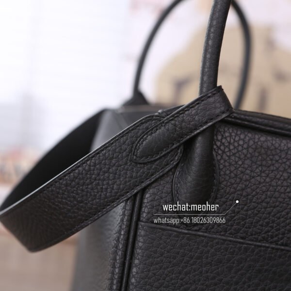 Hermes lindy 30cm togo ck89 noir phw - Image 4