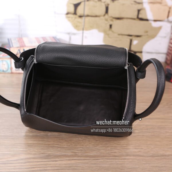 Hermes lindy 30cm togo ck89 noir phw - Image 9