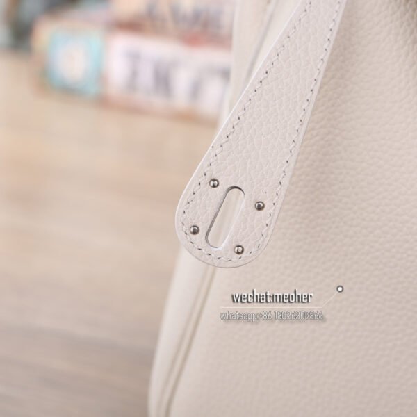Hermes lindy 30cm togo 80 gris perle - Image 5