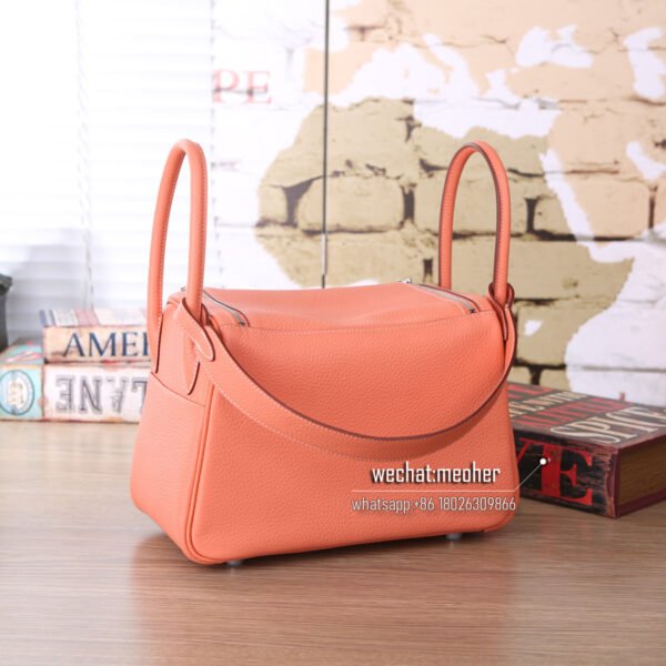 Hermes lindy 30cm togo L5 Crevette - Image 4