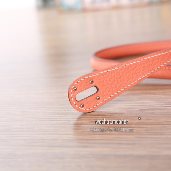 Hermes lindy 30cm togo L5 Crevette - Image 7