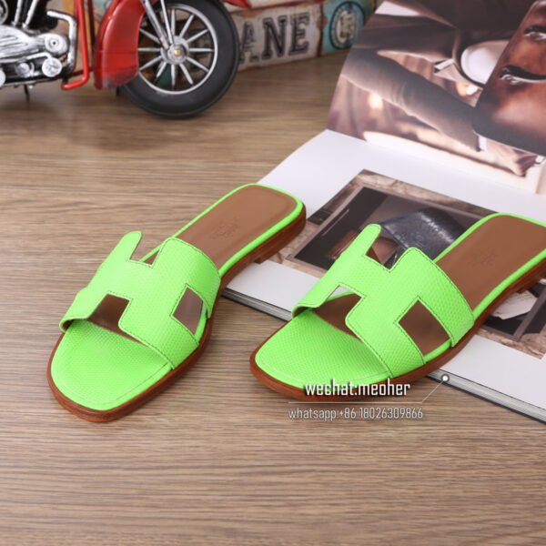 hermes lizard sandal