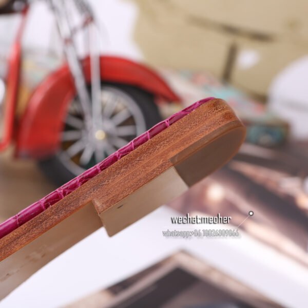 Customized Hermes oran sandal crocodile leather - Image 8