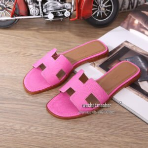hermes lizard sandal