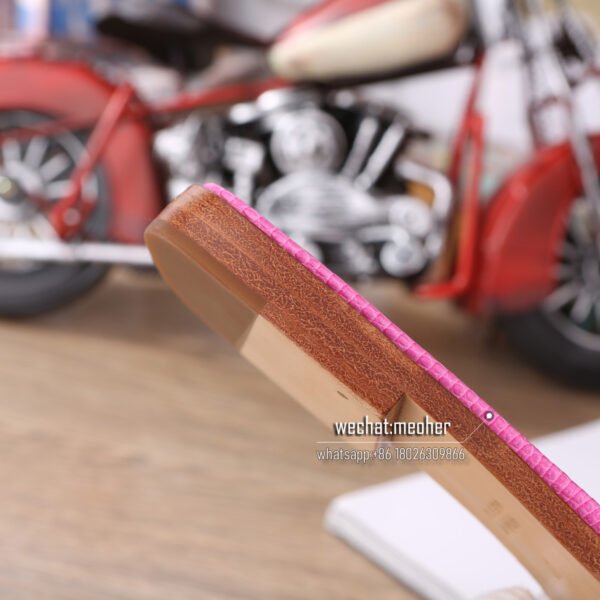 Customized Hermes oran sandal lizard leather pink - Image 8