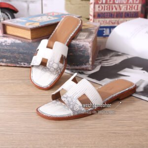 hermes lizard sandal