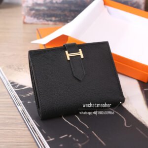 hermes chevre bearn compact wallet