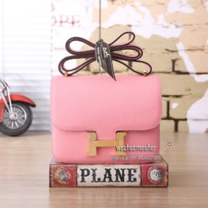 hermes epsom constance 19cm 1q rose confetti