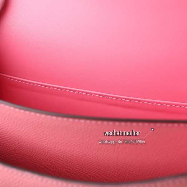 Hermes epsom constance 19cm 1Q rose confetti - Image 8