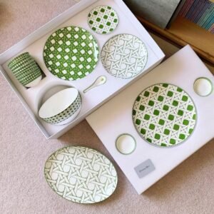 dior 41-piece bone china dinnerware set