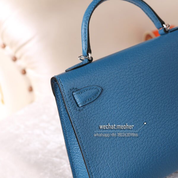 Hermes chevre mini kelly II 19cm 7W lzmir - Image 4