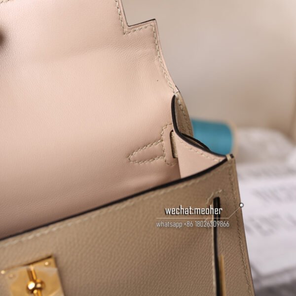 Hermes epsom mini kelly II 19cm S2 trench - Image 8